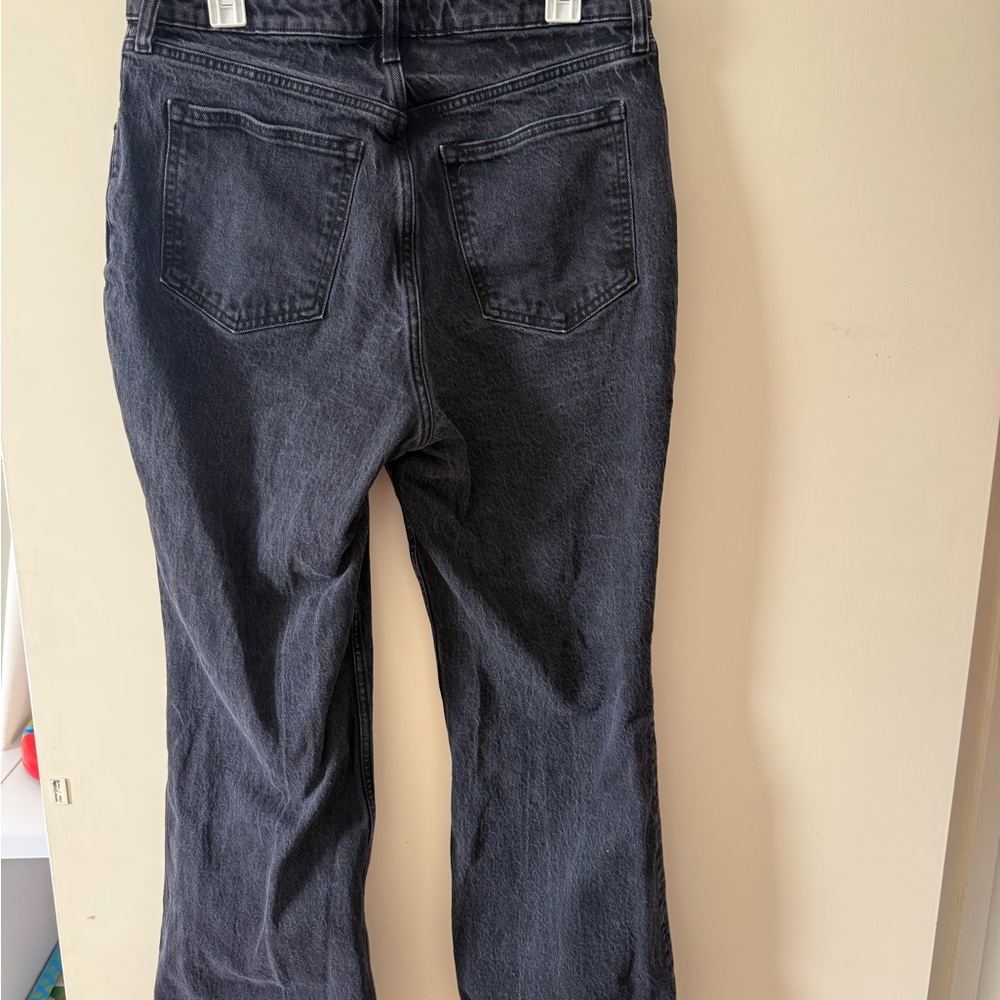 Abercrombie & Fitch Black Flare Jeans - Picture 4 of 6